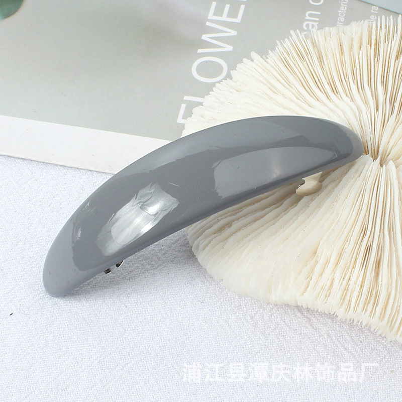 韓国のアクリルクリップの頭飾りヘアピン気質ヘアピン後頭部スプリングクリップ|undefined