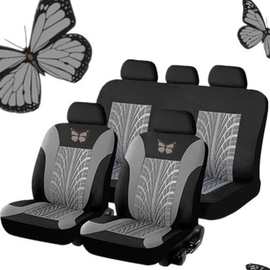 外贸通用涤纶布汽车座椅套wish速卖通跨境中东欧美9件套