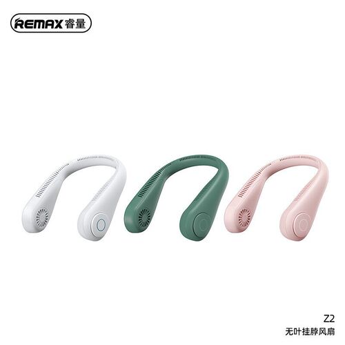 REMAX bladeless hanging neck fan new usb charging lazy portable fan silent sports small electric fan
