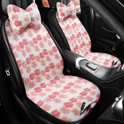 Multi-function pad, Cushion, Flocked Insulation, 3D Temperature-Locking - passion-red-comfort-version-of-front-and-passenger-two-seats