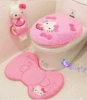 Powder towel hanging+toilet cover (four in total)