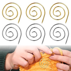 DIY家庭用編み物セーターコロナケーブルKnitting Needle実用スパイラル編み針