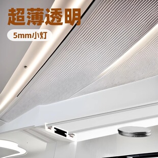 Surface-Mounted Magnetic Track Light Frameless Embedded Living Room Villa Without Main Light Spotlight Commercial Lighting Black Model