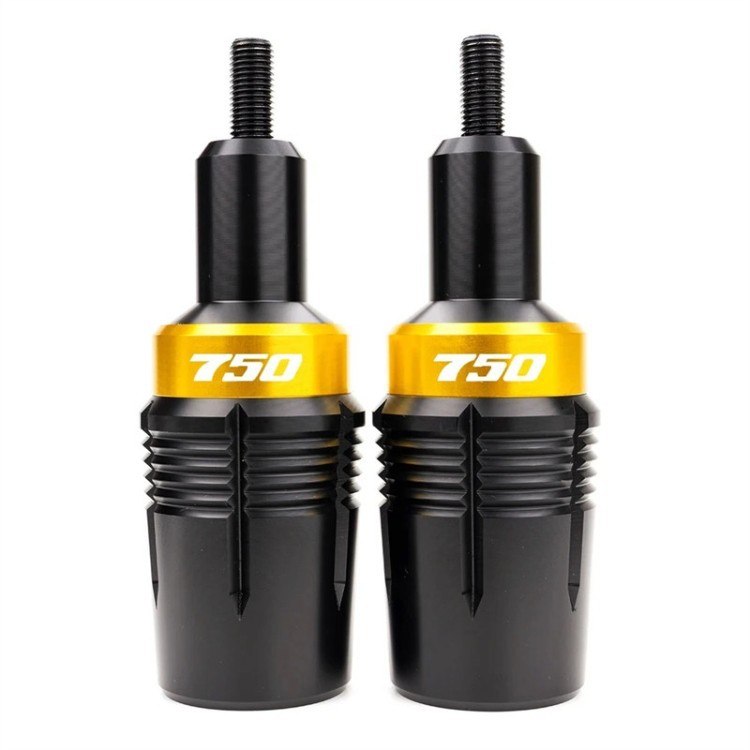 Suitable for Suzuki Gsxs750 Gsxs1000 Modified Body Anti-Fall Protection Ball + Exhaust Pipe Anti-Fall Rod