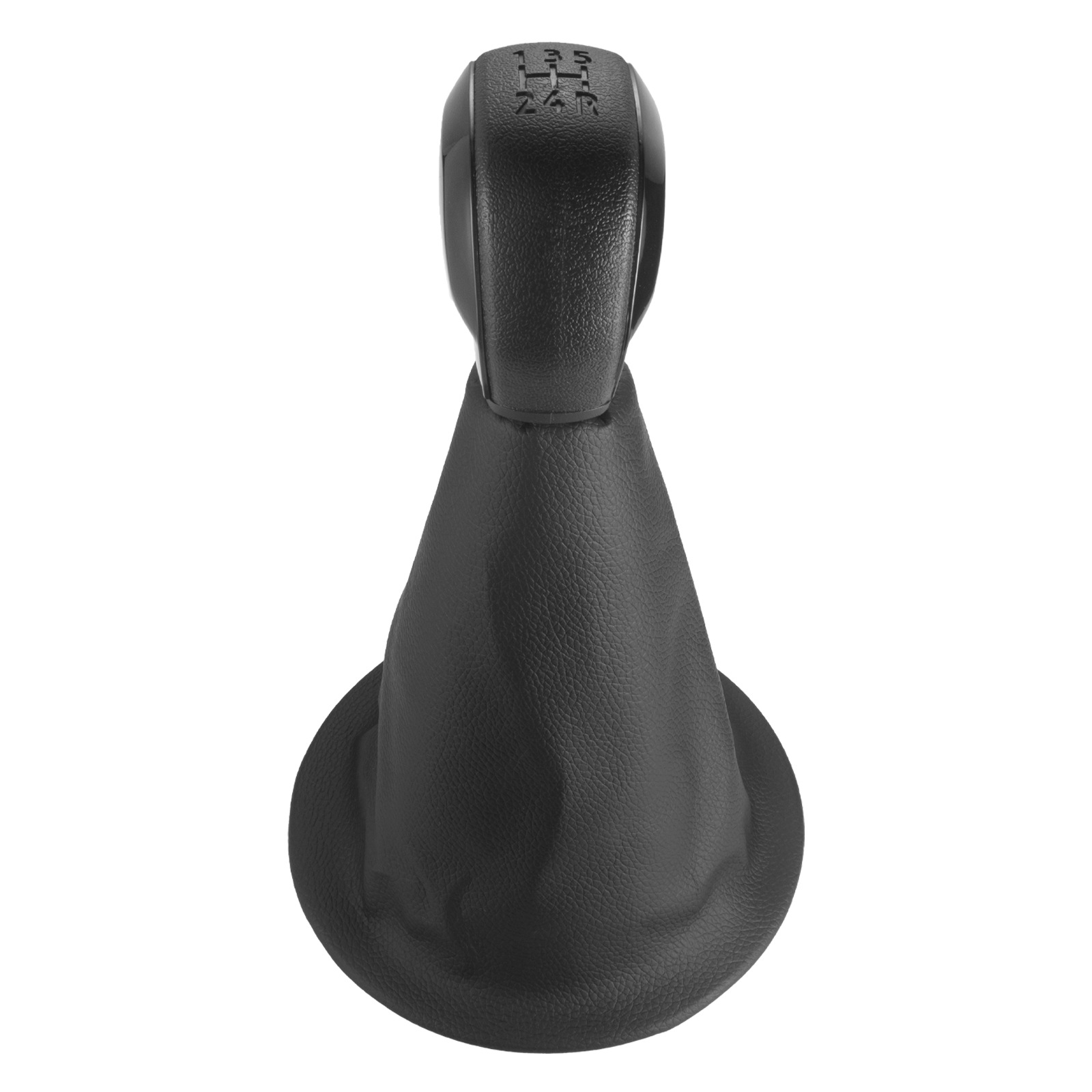 Applicable to Peugeot and Citroen car gear shift knobs, this is a one-piece dust cover for the gear shift head, available in black, and serves as a replacement gear shift knob accessory