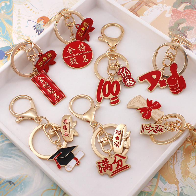 Metal keychain
