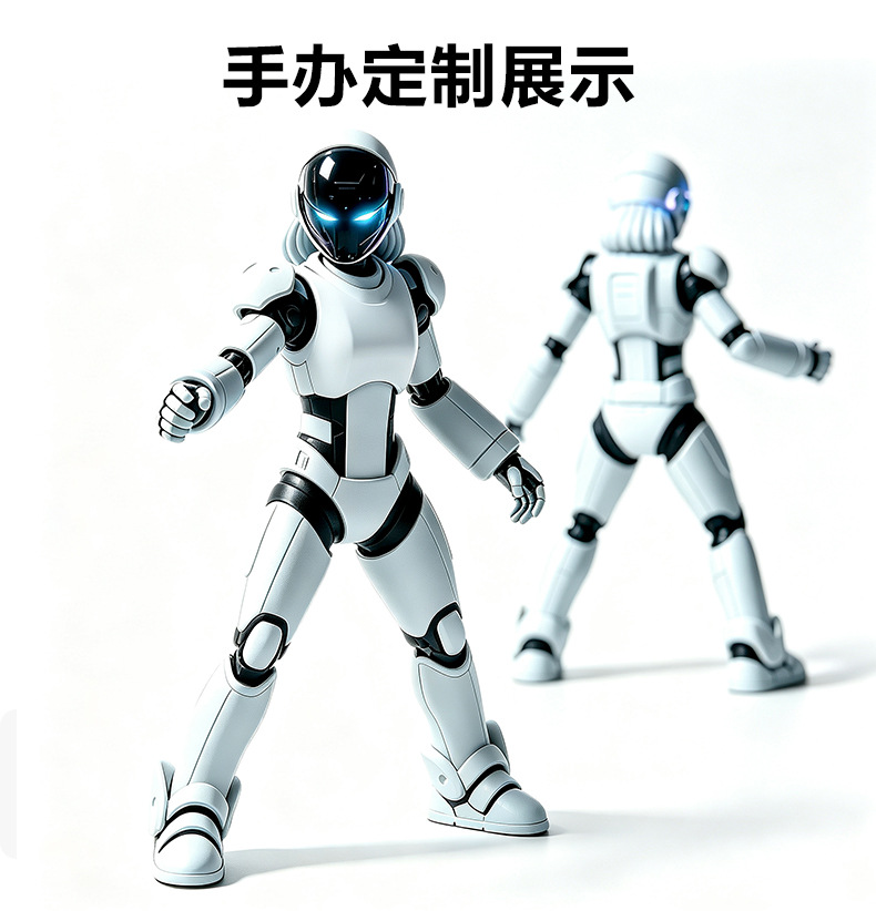 Nylon 3D printing prototype model factory, custom services, light-curing process, resin, silicone molds, and life-size figurines