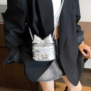 This Year's Popular Bags 2025 New Trendy Fashion High-End Mini Handbag Chain Crossbody Bag Bucket Bag