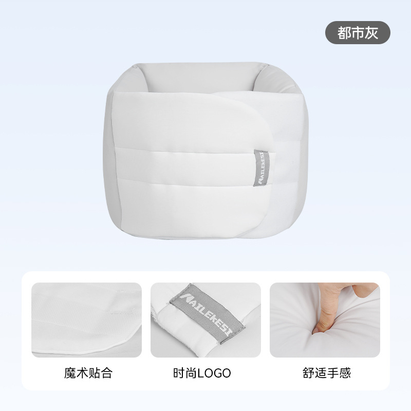 Protector de cintura para dormir Almohadilla de almohada cálida para dormir Soporte de cintura Acuéstese plano Soporte lumbar para mujeres Cama especial Columna lumbar