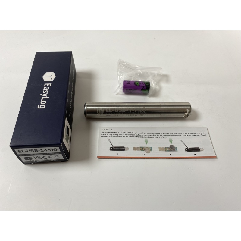 LASCAR EL-USB-1-PRO金属数据记录仪-40到125度 高温器皿高压器皿