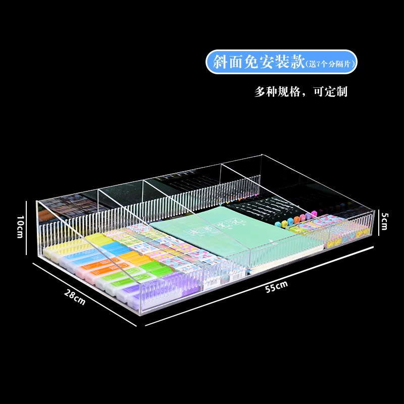 Acrylic eraser, glue stick, hair band, storage system, cosmetic stationery, stand