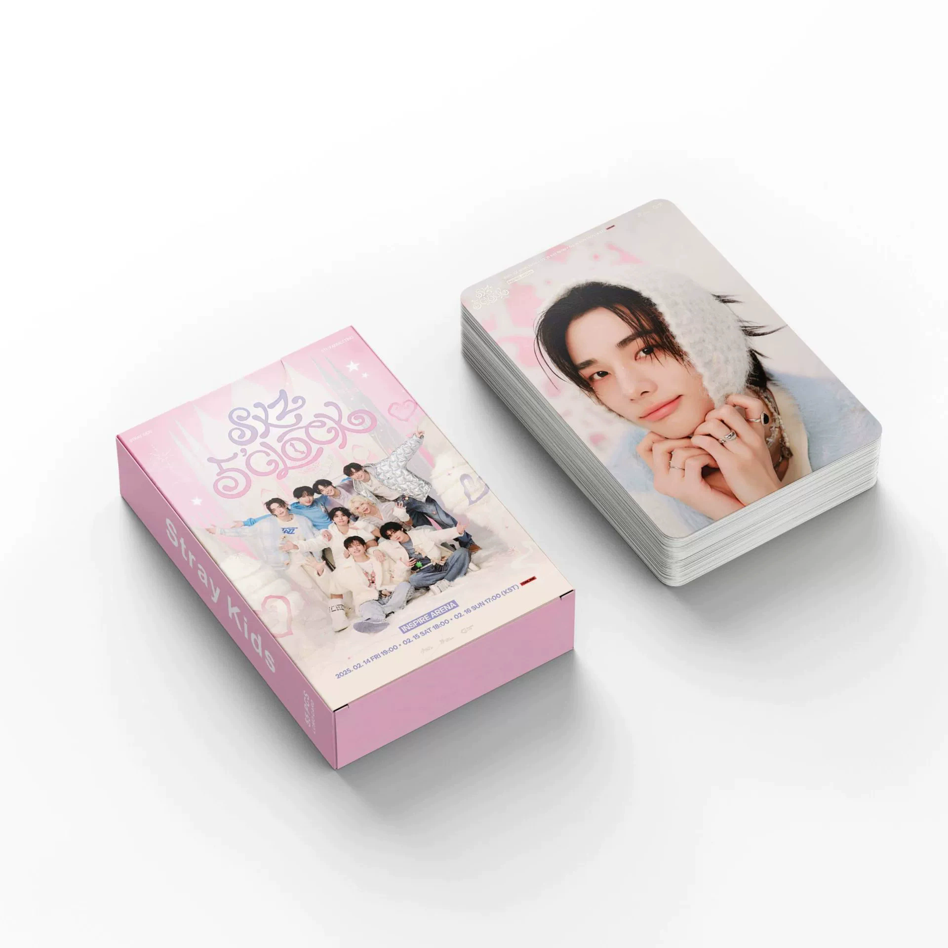 55 лазерных фотокарточек в наличии Stray Kids фотокарта SKZ'S Clock Lomo карта SK