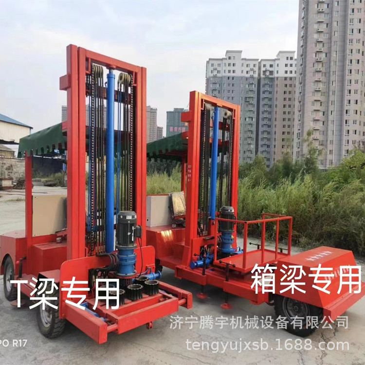供应橡胶管穿拔一体机箱梁T梁橡胶管抽拔管机双路橡胶管拔管车