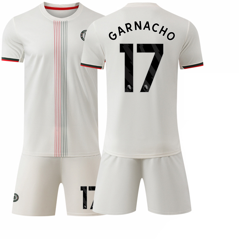 Camiseta de Fútbol de Chelsea 2526, Visitante, 17 Gana Chau, Club Chelsea, Número 10 Palmer, Camiseta de Fútbol Gana Chau