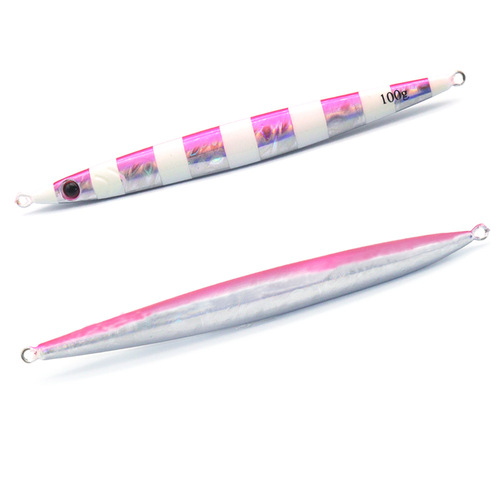 Yayin Nanyou Deep Sea Trolling Boat Trolling Speed Slow Swing Golden Trevally Red Mackerel Bioluminescent Iron Plate 80g-400g Cross