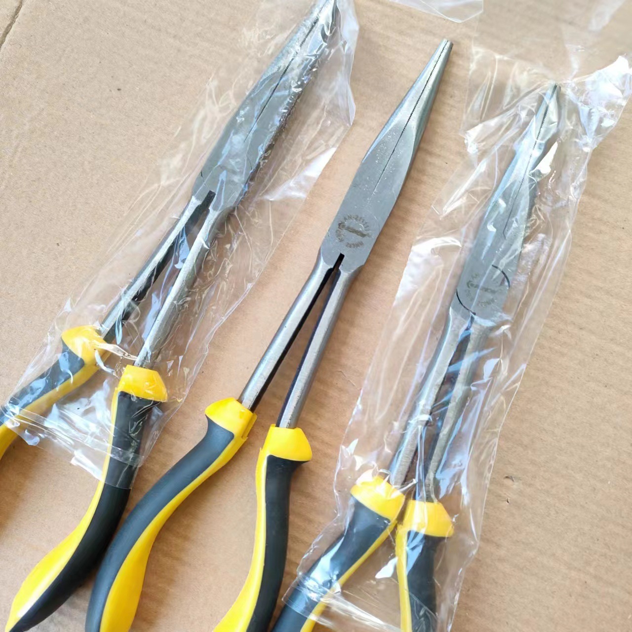 28.5CM尖嘴钳|长嘴钳夹持钳尖咀钳加长尖嘴钳子