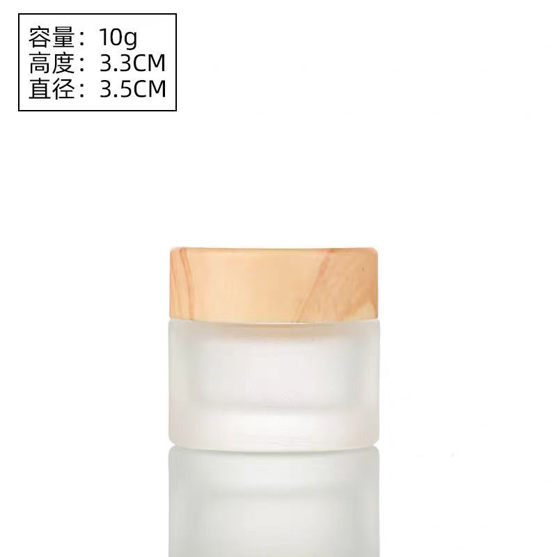Botella de aerosol de botella de emulsión de vidrio 20ml - 120ml presiona botella dividida botella de vidrio cosmético mate image 8