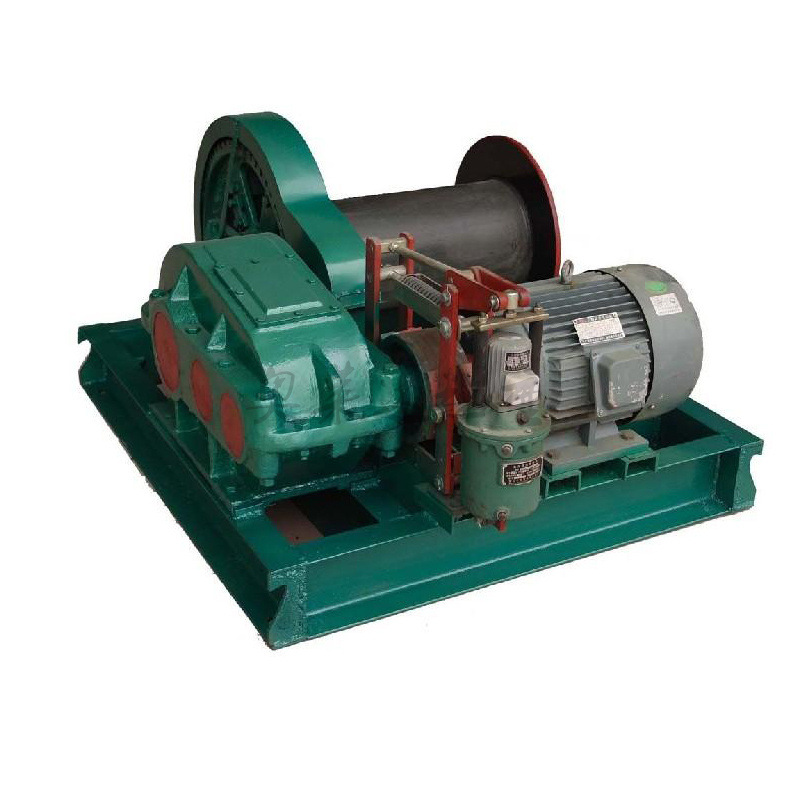 JM10电控慢速建筑卷扬机10吨电动提升卷扬机YZR315S-8 75kw电机