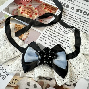 Кошачий кружевной нагрудник украшения для домашних животных