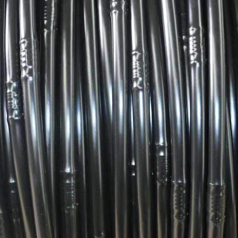 PE16mm tubo de goteo tubo de goteo cilíndrico insertado en compensación de presión para invernadero de tierra de cultivo y huerto image 4