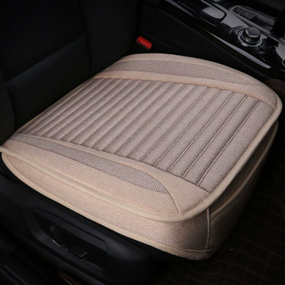 backrest for four seasons universal single-piece | Seat cushion, seat cover - single-warm-rice