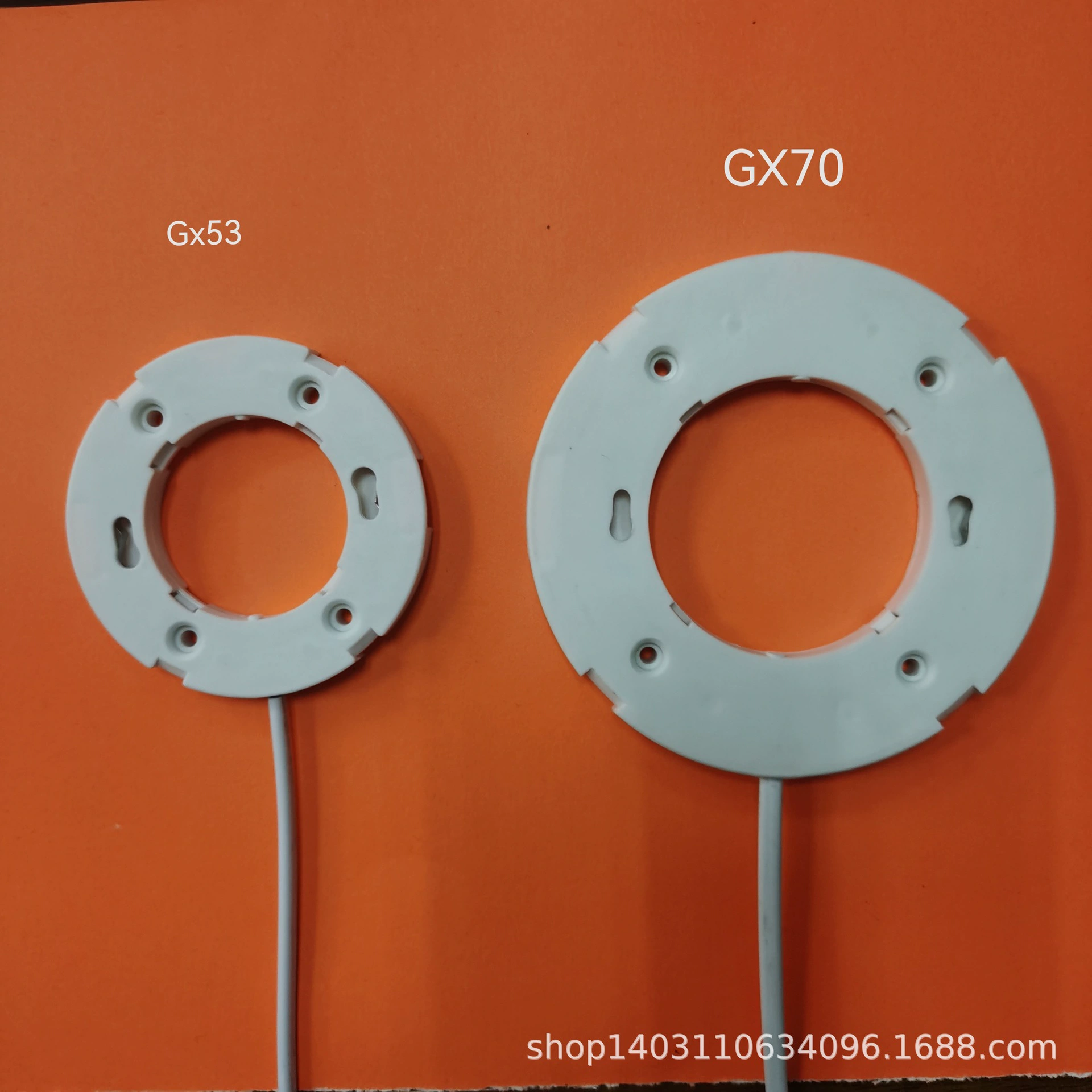 GX70 GX53 цокольный держатель лампы ножка с проводом, соответствующий источник света GX53GX70