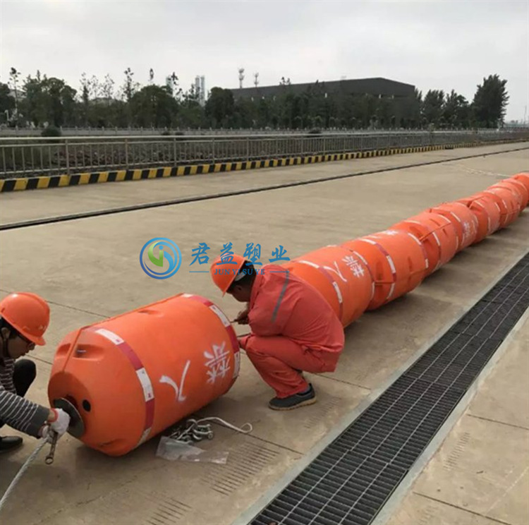 500*1000水上拦污浮漂 取水口拦截垃圾浮筒