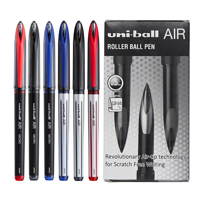 Japan UNI Mitsubishi neutral pen 0.5mm black Technology direct liquid sign pen smooth sketch drawing pen UBA188