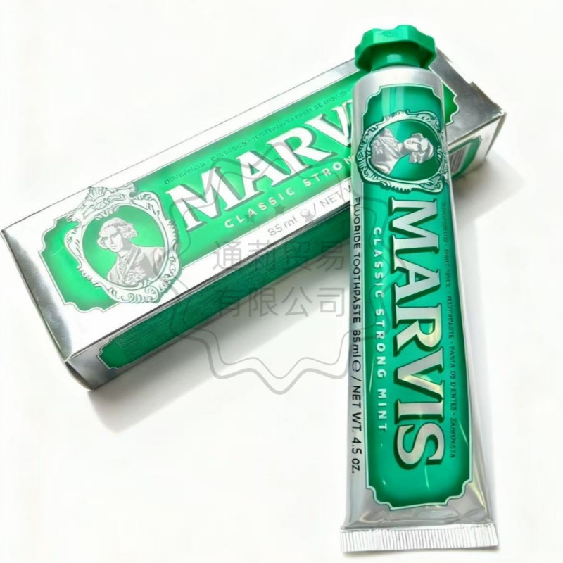 Explosiones transfronterizas, pasta de dientes de menta italiana, 85ml, aliento fresco, regalo de mano al por mayor.