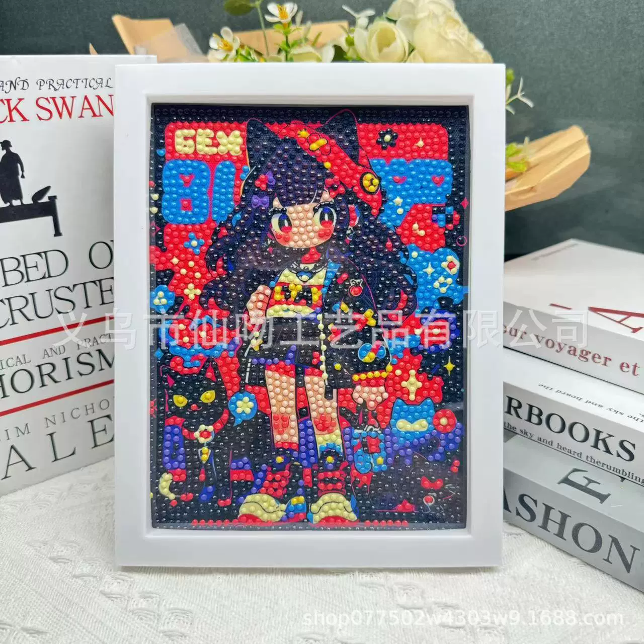Набор для алмазной живописи Sanrio Kuromi, 17×22 см пластиковая рамка, набор для творчества DIY для детей