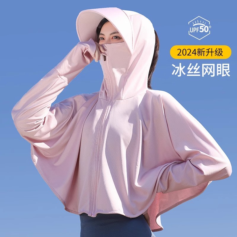 Silk summer sun protection clothing