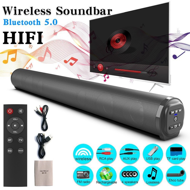 工場直売BS10長条音覇5.0 bluetoothスピーカー重サブウーファ無線リモコンRCAスピーカー|undefined