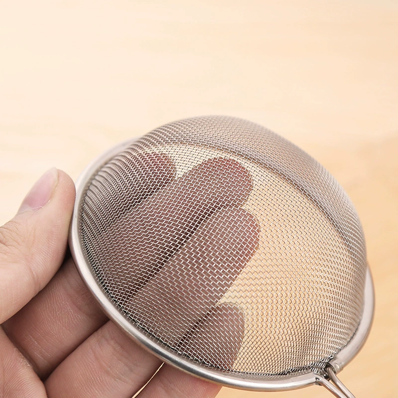 Hanging oil filter oil filter oil residue residue scum, dumbfound gap, household kitchen stainless steel filter, spoon drainage colander