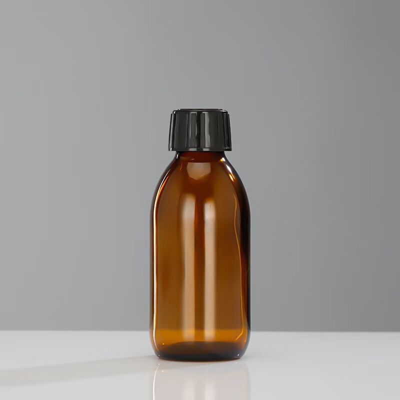 批发茶色玻璃口服液瓶密封避光药剂瓶糖浆瓶西林分装液体瓶现货|undefined