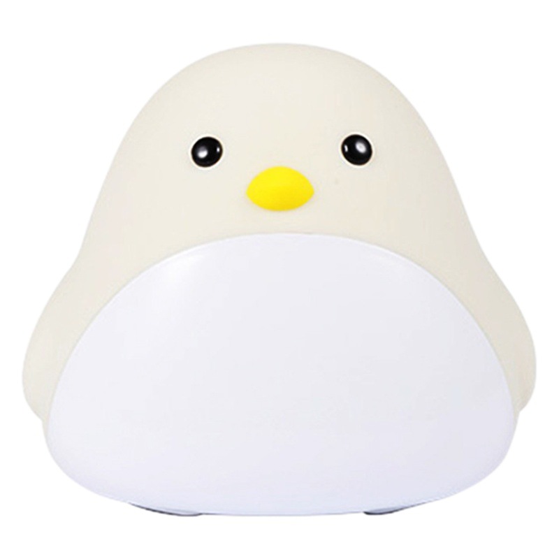 Despertador Pájaro LED Recargable, Luz Nocturna, Reloj Electrónico Silencioso, para Estudiantes