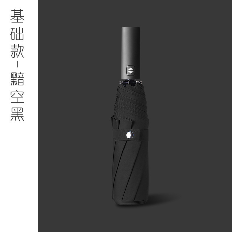 晴雨两用折叠自动伞大号防晒雨伞批发遮阳抗风暴感手动伞黑胶|undefined