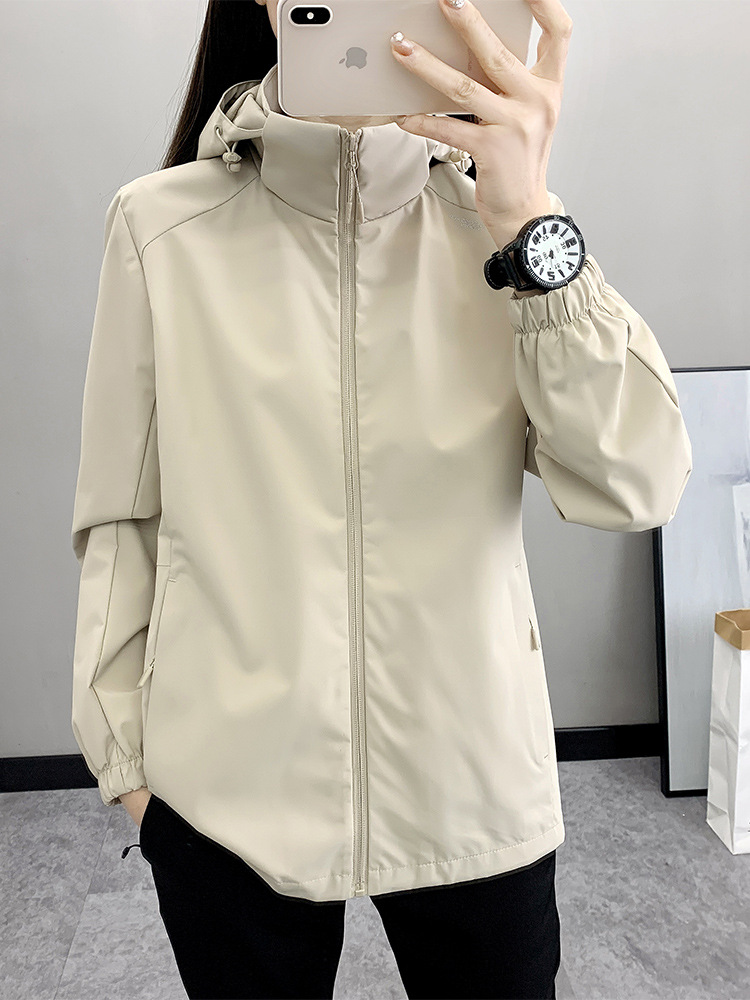 UPF100 + protector solar al aire libre mujer de verano nuevo tejido fino suelto seda de hielo de secado rápido anti-UV abrigo de mujer ligero