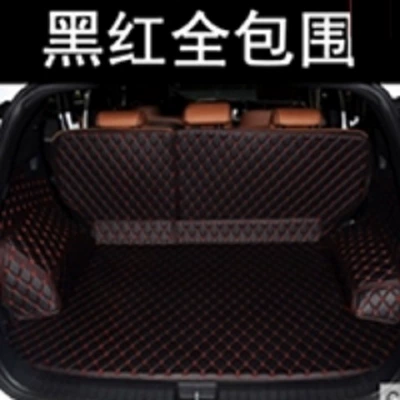 Applicable to Ford 2013-15-17 Maverick Trunk Mat Enclosing Trunk Mat New Maverick Applicable Rear Mat (Trunk Mat) - black-red-wing-tiger-all-inclusive-trunk-mat
