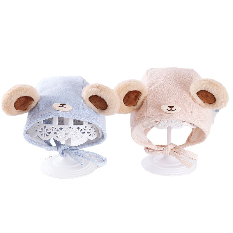 Sombreros para bebés primavera y otoño algodón para bebés pequeños bonitos sombreros de otoño para bebés pequeños sombreros de otoño