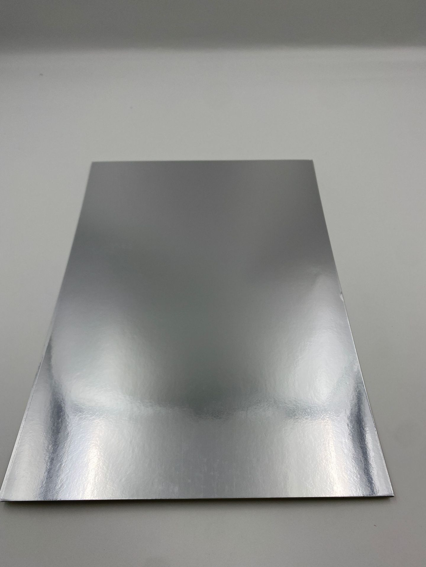 250g A4 monocromático 10 hojas de plata brillante