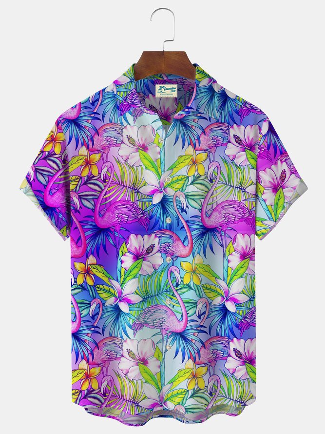 2023 nueva moda verano casual impresión 3D camisa hawaiana vacaciones para hombres junto al mar fábrica transfronteriza al por mayor