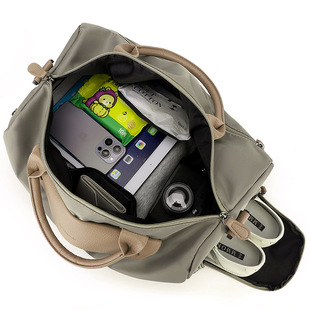 (Cross-border trading), capacious luggage fashionable travel bag wet and dry separation, sports bag 4