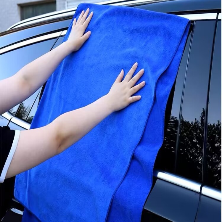 Car washing towel car cleaning cloth large absorbent lint-free thickened glass interior small size car cleaning cloth