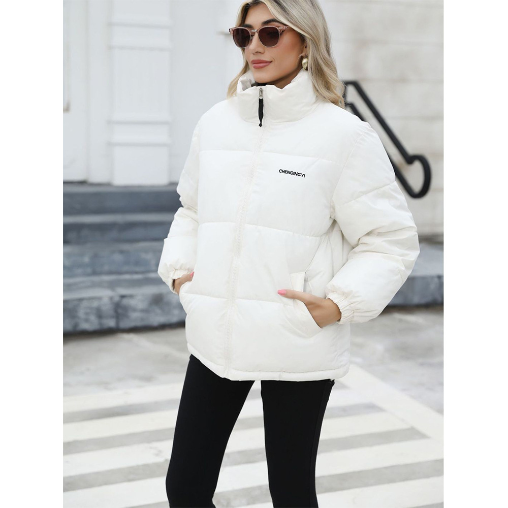 Women's Clothing women's winter cotton coat products new women's high collar fashion cotton coat_voghion.com