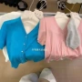 v领薄款宽松夏季上衣