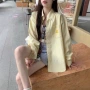 防晒甜美风春夏条纹衬衫