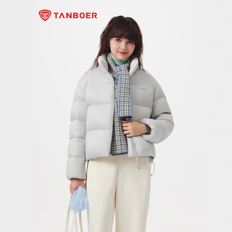 Tambor Puff down Jacket Women's Short Stand Collar Fashion Winter Bread Jacket 5530356D Tambor Puff down Jacket Women's Short Stand Collar Fashion Winter Bread Jacket 5530356D