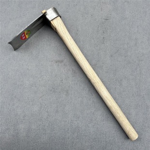 Small digging hoe flat head vegetable digging seed agricultural vegetable weeding manganese steel household small hoe courtyard potted flower pine soil flat