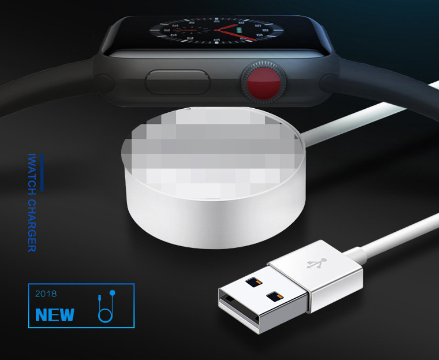 Soporte de 1-9 generaciones sin reloj caliente cargador inalámbrico magnético para iwatch cargador de reloj de Apple