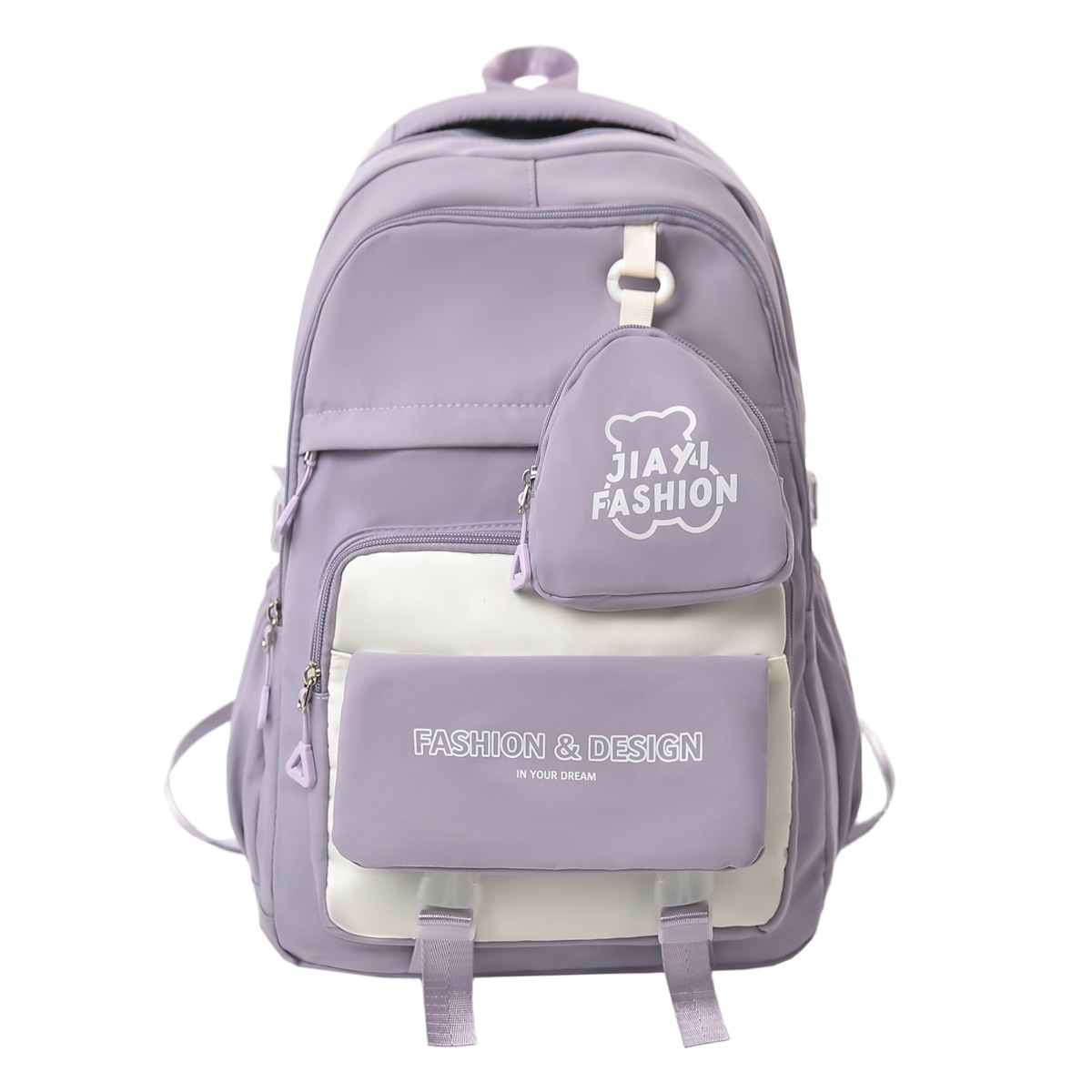 Mochila de moda JIAYISTAR transfronteriza nueva escuela de estilo de estilo casual mochila simple puede ser enviada